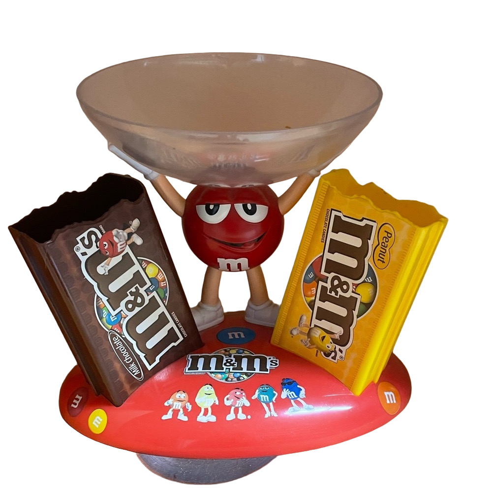 M&M’s Red Candy Dish Collectible!